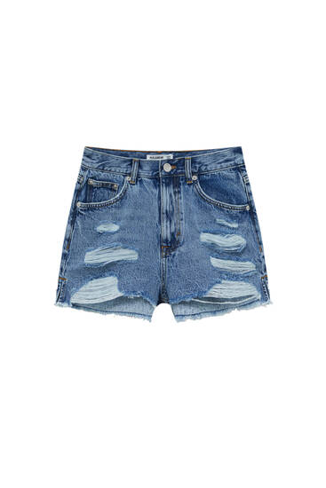 Pantalones cortos y Bermudas de Mujer | PULL\u0026BEAR