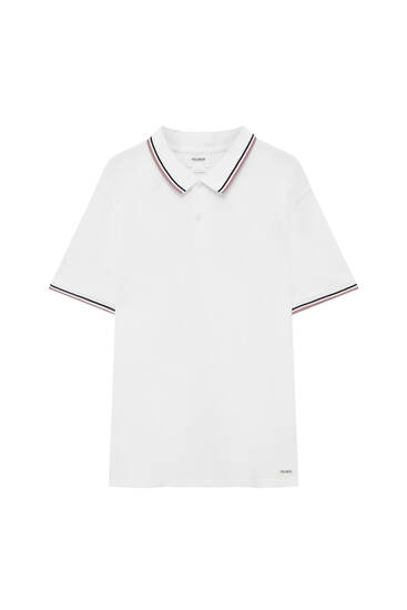 Basic short sleeve polo shirt