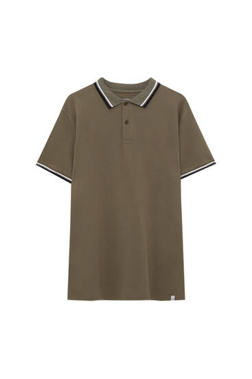 Basic short sleeve polo shirt