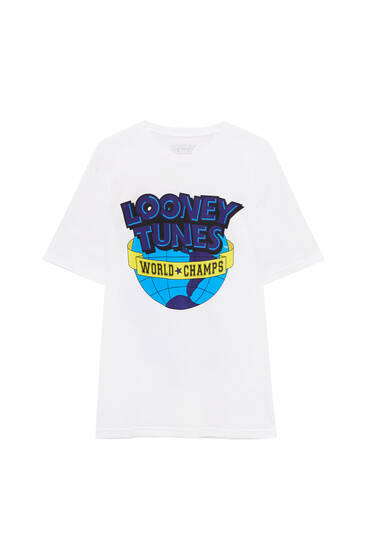 White Looney Tunes T-shirt