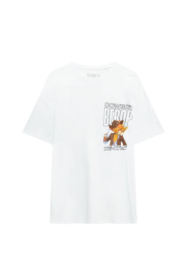 Cowboy Bebop T-shirt with front print