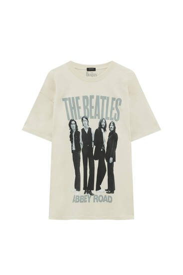 T-Shirt mit Motiv The Beatles Abbey Road