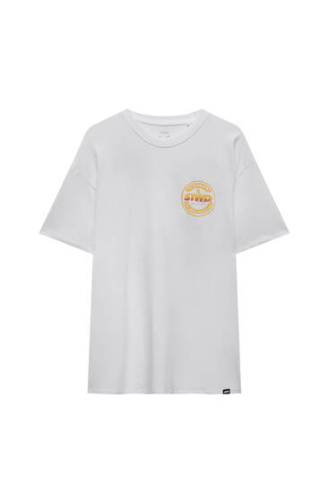 Short sleeve T-shirt with STWD patch
