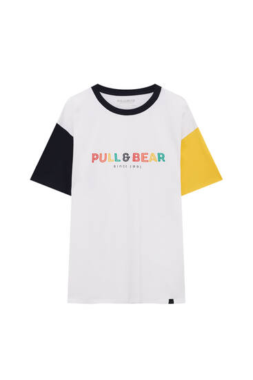 Χρωματιστή μπλούζα με λογότυπο