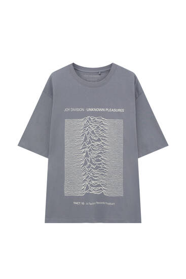 Camiseta Joy Division gris