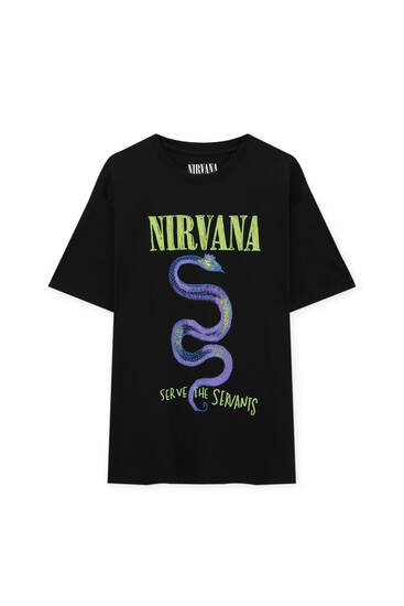 T-shirt Nirvana Serve the Servants