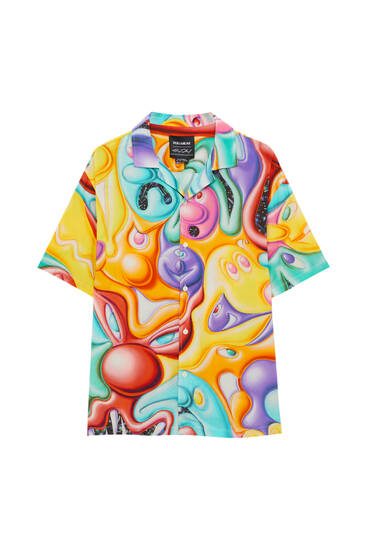 pull and bear camisa