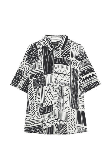 pull and bear camisa