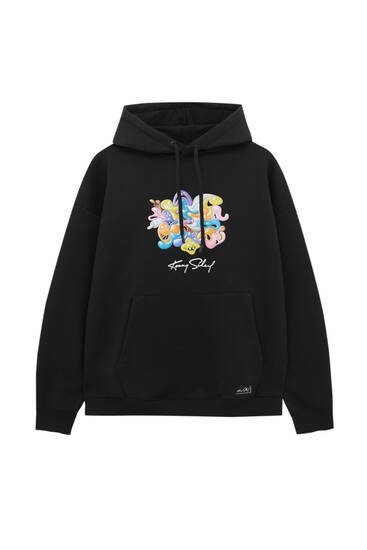 Black Kenny Scharf hoodie