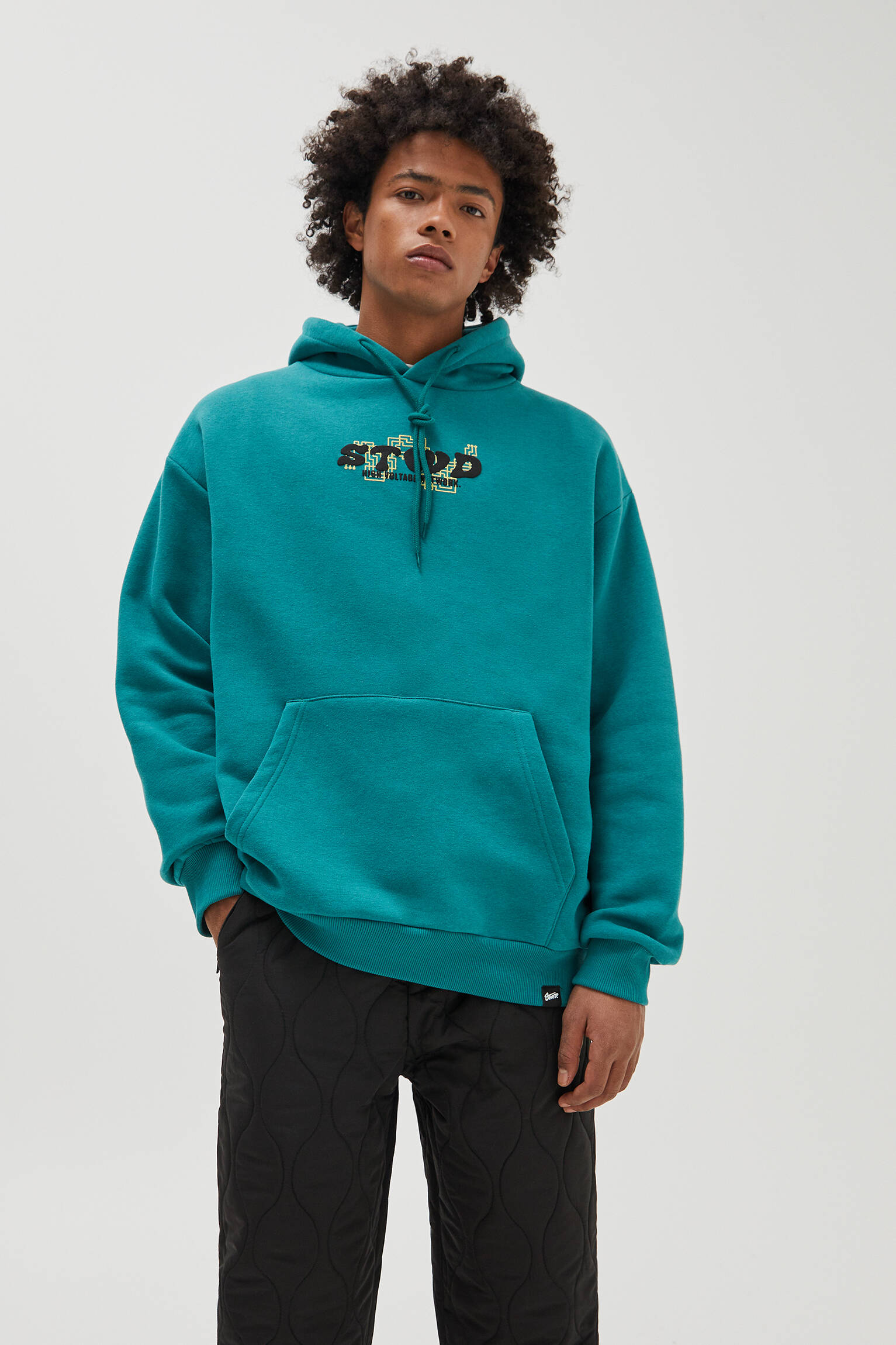 Pull \u0026 Bear - Sudadera detalle STWD