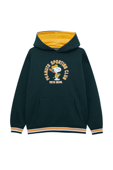Snoopy hoodie with contrast hood