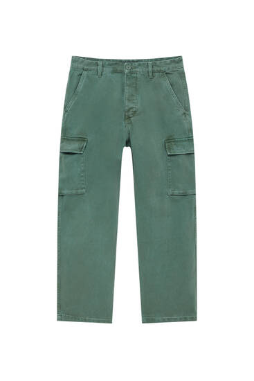 Pantalones Cargo de Hombre | PULL\u0026BEAR
