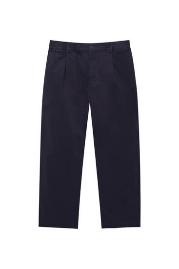 Pantalón chino cintura elástica - PULL\u0026BEAR