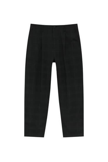 Tailored balloon fit trousers