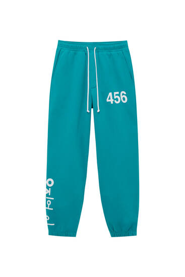 Green Squid Game joggers