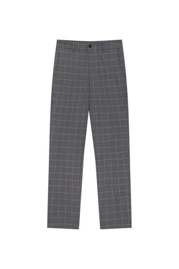 Pantalones Tailoring Pantalon Cuadros Pull And Bear Pull And Bear