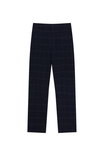 Loose fit tailored trousers with darts