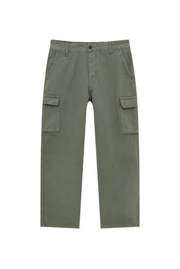 Pantalon cargo relaxed fit
