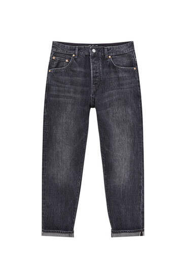 Jeans standard fit slavati