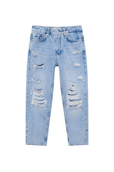Vaqueros Anchos de Hombre | Relaxed Fit Jeans | PULL\u0026BEAR