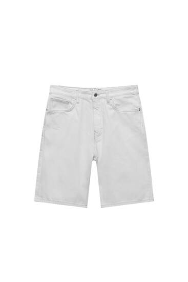 Bermudy jeansowe relax fit