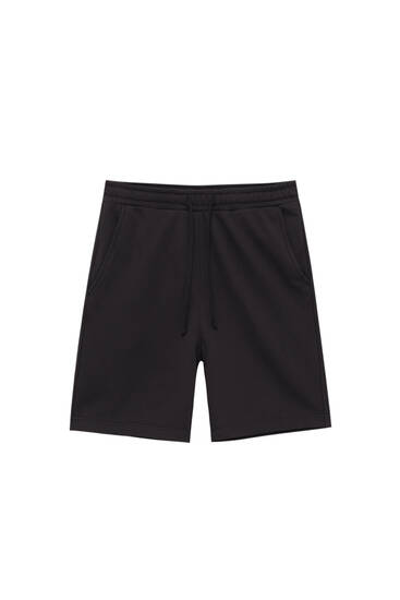 Basic jogging Bermuda shorts