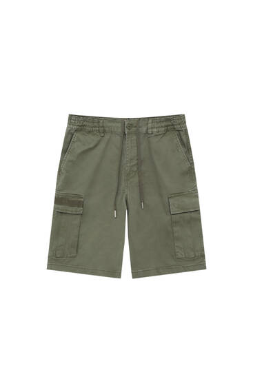 Pantalones cargo de Pull\u0026Bear para hombre | FASHIOLA.mx