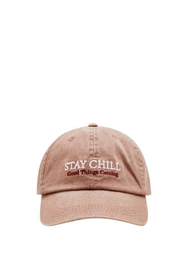 Casquette brodée Stay Chill