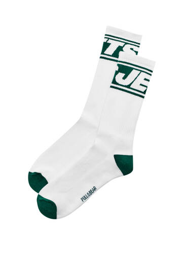 Rebraste čarape NFL New York Jets