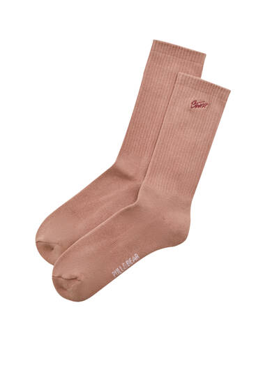 Ponožky s výšivkou STWD