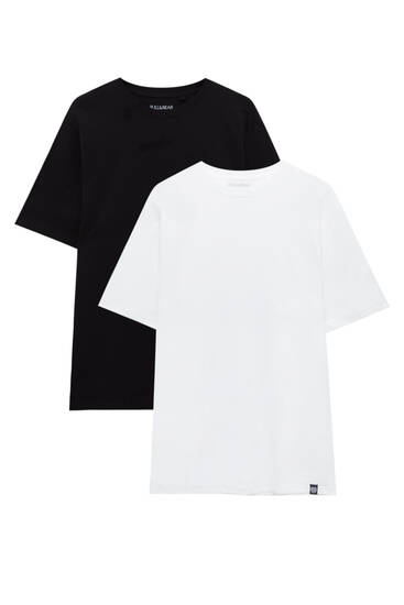 2-pack of basic short sleeve T-shirts