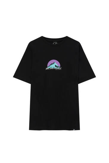 Camiseta gráfico montaña