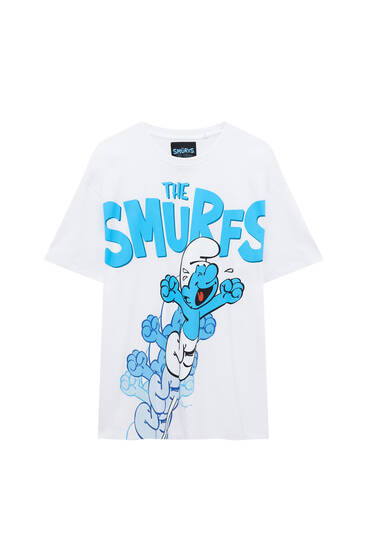 „Smurfai“ marškinėliai su trumpomis rankovėmis