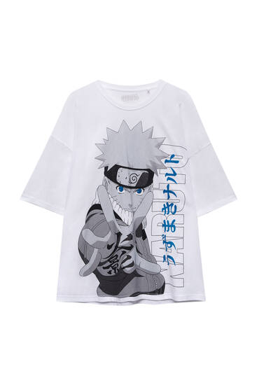 naruto t shirt pull and bear