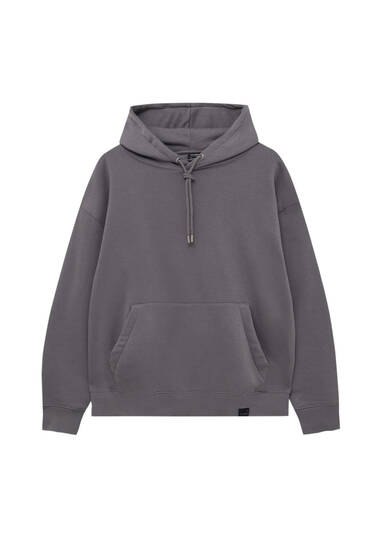 basic gray hoodie