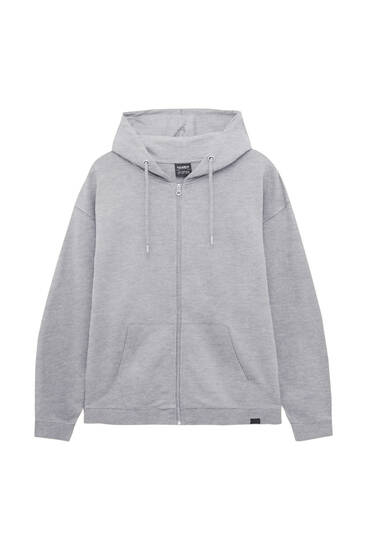 Basic zip-up hoodie