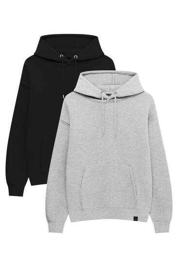 Pack of basic hoodies