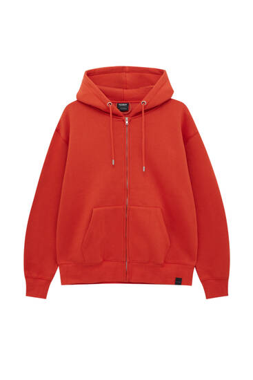 pull and bear hoodie black