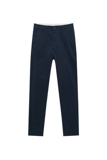 Pantalones Chinos de Hombre | PULL\u0026BEAR