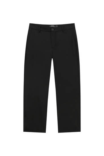Comfort fit tailored trousers