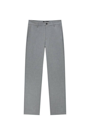 Comfort fit tailored trousers