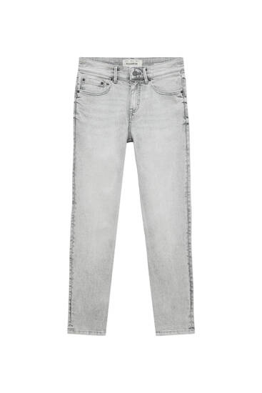 Superskinny-Jeans in Grau
