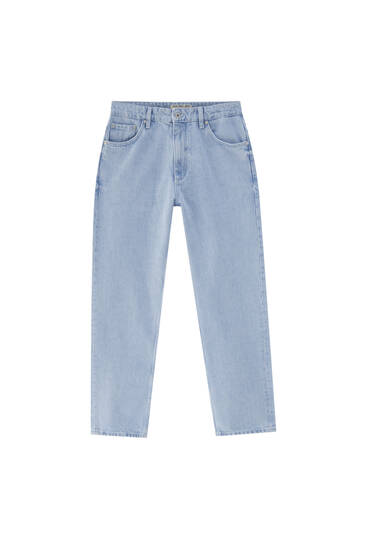 Szerokie jeansy basic