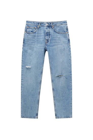 Men's Slim Fit Jeans | PULL\u0026BEAR