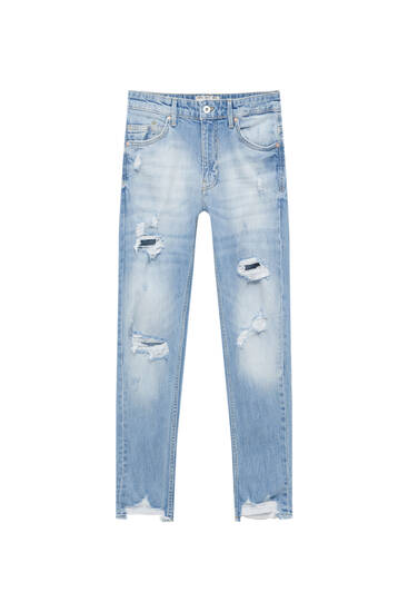 Pantalones Carrot Fit de Hombre | PULL\u0026BEAR