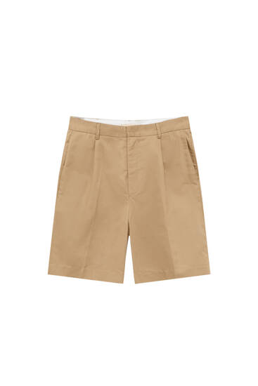 Loose fit chino bermuda şort - PULL\u0026BEAR