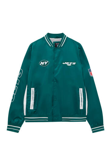 NFL New York Jets bomber jacket - PULL\u0026BEAR