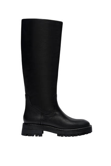 Leather knee-high boots - Limited Edition