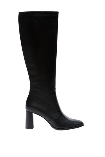 Leather heeled boots - Limited Edition