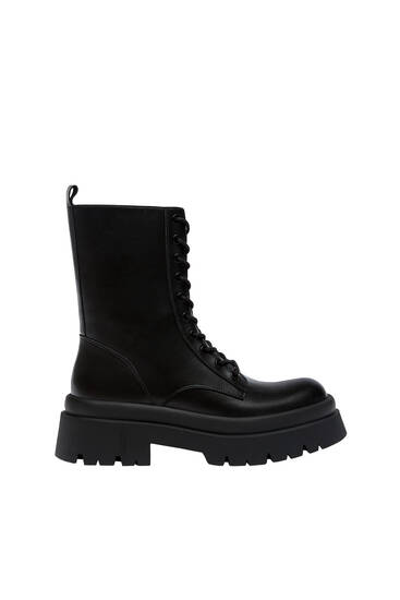 bottine plateforme pull and bear